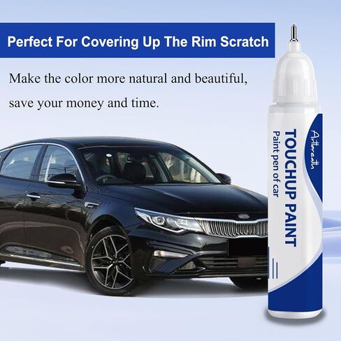Snow White Pearl (SWP) تلمس الطلاء لصالح KIA-Exact Match-Chips و Nicks Car Paint Scratch Kit Pain Automotive Pain in Kuwait
