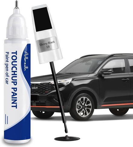 Snow White Pearl (SWP) تلمس الطلاء لصالح KIA-Exact Match-Chips و Nicks Car Paint Scratch Kit Pain Automotive Pain in Kuwait