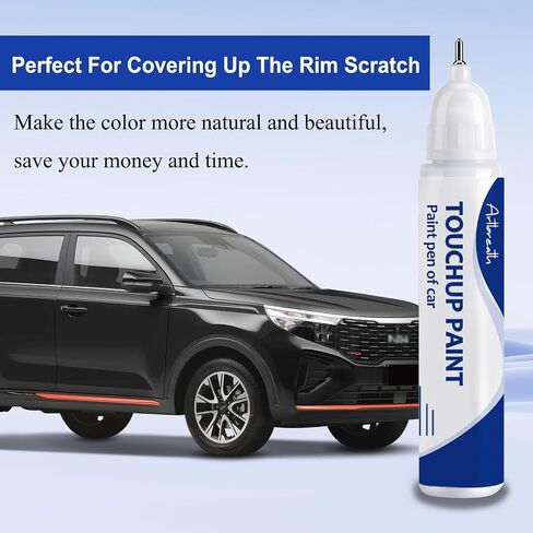 Snow White Pearl (SWP) تلمس الطلاء لصالح KIA-Exact Match-Chips و Nicks Car Paint Scratch Kit Pain Automotive Pain in Kuwait