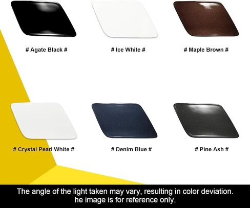 Car Front Bumper Headlight Washer Cover Compatible with Volvo XC90 2016-2022 Headlight Washer Nozzles Cover 39825447 39825430 Water Spray Cover Black Right Passenger Side in Saudi Arabia