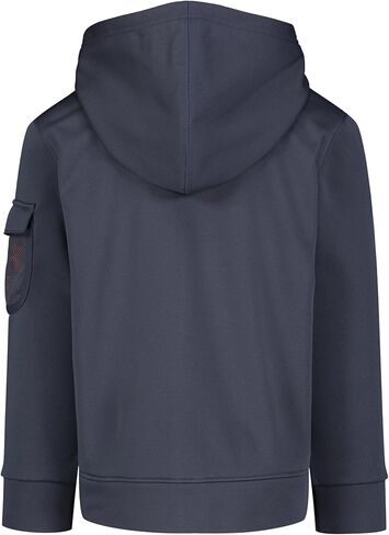 سترة بغطاء رأس بطباعة FILL من Under Armour، باللون الأزرق التقني، 5 in Saudi Arabia