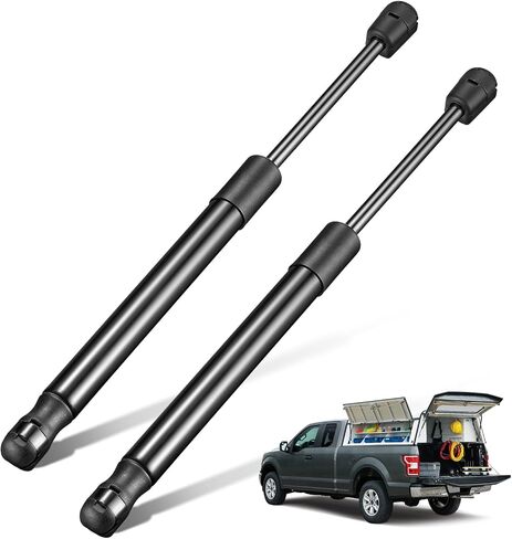 BDFHYK C1612107 12.2inch 445N/100Lbs Gas Shocks Struts Lift Support for Leer Camper Shell Rear Topper Window Pickup Cap Canopy Toolbox Cabinet Lid Motorhome Door Gas Springs Set of 2 in Saudi Arabia