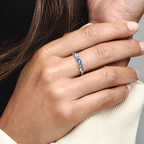 Princess Ring Fit Women Fashion Gifts 925 Sterling Silver DIY Jewelry in Saudi Arabia