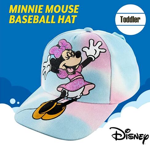 Disney Minnie Mouse Girls Baseball Cap - قوس متصل بالظهر in Saudi Arabia