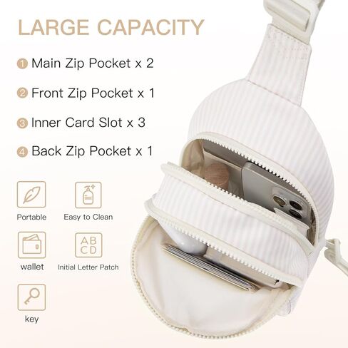 Gifts for 8 9 10 11 12 Year Old Girls Sling Bag Crossbody Bags Fanny Pack for Teen Girls Personalized Gifts for Women in Kuwait