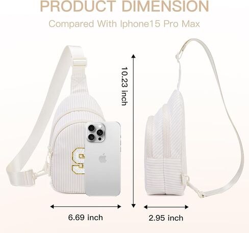 Gifts for 8 9 10 11 12 Year Old Girls Sling Bag Crossbody Bags Fanny Pack for Teen Girls Personalized Gifts for Women in Kuwait