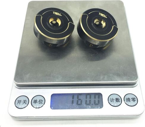 Treal Brass Front Steering Blocks Knuckles(2) for Element Enduro Sendero and Trailrunner IFS (Black) in Saudi Arabia