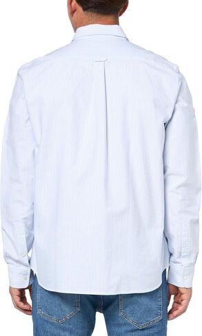 Lacoste Men's Striped Oxford Cotton Shirt with Pocket in Saudi Arabia