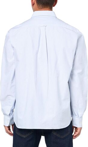 Lacoste Men's Striped Oxford Cotton Shirt with Pocket in Saudi Arabia