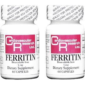 أبحاث القلب والأوعية الدموية Ferritin 5 ملغ تلاعب شحن مقاوم ملحق الحديد 60