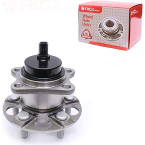 FKG 512370 Rear Wheel Bearing Hub Assembly fit for 2006-2014 Toyota Yaris, 2012-2015 Toyota Prius C, 4 Lugs