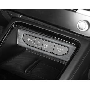 YOUTOOCAR Charging Port USB Hole Protective Cover Compatible with Kia K5 2025 Accessories (Wood Grain)