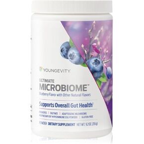 Youngevity Ultimate Microbiome – Prebiotic, Probiotic & Postbiotic Gut Health Supplement – i26® Hyperimmune Egg Powder, Probiotic Blend, DigeZyme™ Enzyme Complex – Supports Digestion & Immune Health