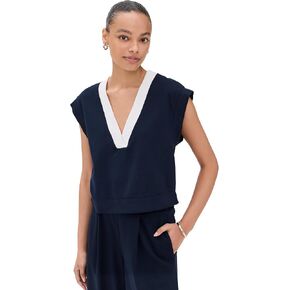 Stateside Women's Ponte Colorblock Vest