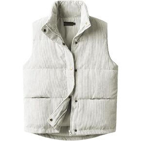 Womens corduroy سترة سترة بلا أكمام