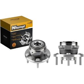 513263 Front Wheel Hub Bearing Compatible with Avenger 2008-2014, Chrys ler 200 2011-2014, Sebring 2007-2010 with ABS Assembly 5 Lug 2pcs