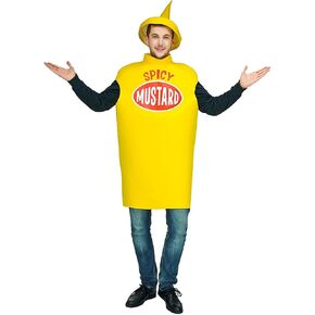 Ketchup Mustard Costume for Adult Couples, Halloween Party
