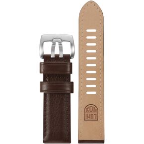 Luminox Men's 1830 Field Series Brown Leather Strap Stainless Steel Buckle Watch Band