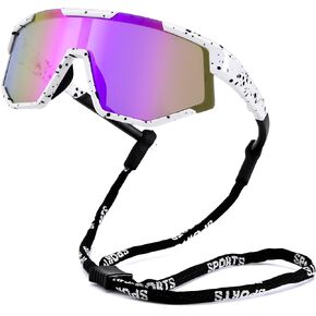 Pro Acme Kids Baseball نظارات شمسية استقطاب شباب البيسبول نظارة شمسية غير قابلة للكسر نظارات شمس للأولاد الذين تتراوح أعمارهم بين 6-12 عامًا in Kuwait