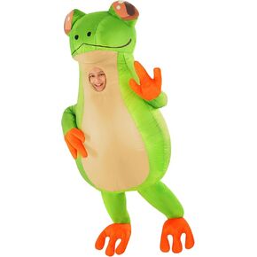 Morph Kids Assumable Frog Assume - Green Blow Up Kermit the Frog Costume