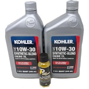 Kohler Pack of 2 25 357 65-S Genuine OEM 10W-30 Engine Oil and Fuel Treatment…