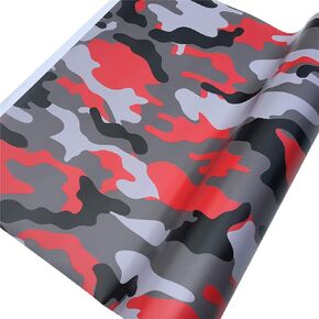 Camouflage Car Sticker,Zcargel Motorcycle Modified Garland Stickers, Camouflage Camo Vinyl Wrap Decal Sticker 152cmx30cm / 152cmx50cm