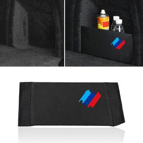 HENGYUESHANG Car Rear Trunk Organizer Side Divider Board Sticker fits for BMW X5 G05 2019 2020 2021 2022 2023 2024 Accessories - ONLY for Right Side