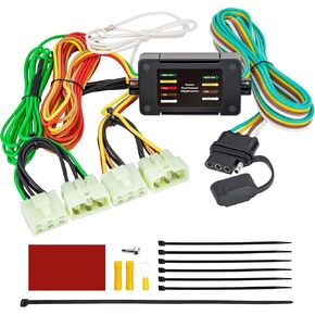 Oyviny Vehicle Side Custom 4 Way Trailer Wiring Harness 1984-1995 Toyota Pickup/1995-2004 Toyota Tacoma