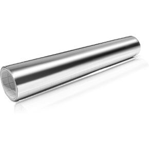 Car Vinyl Wrap Sticker, 12"×60" Chrome Mirror Self-Adhesive Decal Film Sheet, Glossy Metallic Vinyl Roll Air Release Bubble Free Wallpaper, Automotive Vinyl Wrap DIY Decal