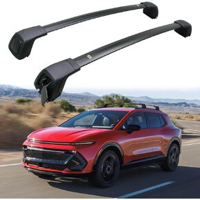 قضبان قضبان القفل رف سقف مناسبة لعام 2024 2025 شيفروليه تشيفي الاعتدال ev ev الأمتعة رف العارضة ملحقات النقل على السطح على السطح