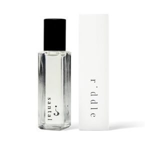 Riddle Santal Roll-on Pertum مصنوع في الولايات المتحدة الأمريكية-العطر العطري الممتاز للنساء للنساء-طويل الأمد خالي من الكحول غير سامة على الجلد-مثالي للاستخدام اليومي والسفر