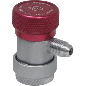 Mastercool (82834-E R134A 1/4 '' fl-m x 16mm Quical Quical Adjuper ، Red