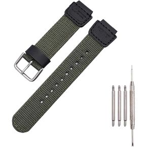 Watch Strap Compatible with Casio AE-1200 AE-1300 F-108 W-216H AE-1000w AEQ-110 W-800H AQ-S800W SGW-300H W-216H W-218 Men's Watch Band Replacement