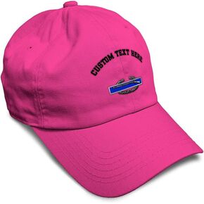 Soft Baseball Cap Combat Infantry-Man Badge Embroidery Insignias Twill Cotton Dad Hats for Men & Women