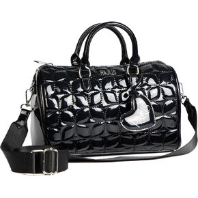 Paris Hilton York Barrel Purse Satchel Bag