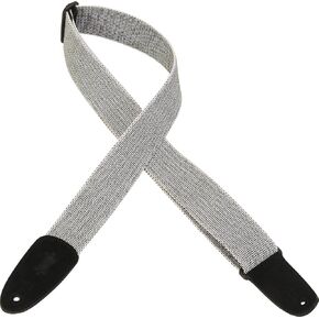 Levy's Leathers 2" Tweed Guitar Strap; White (MT8-WHT)