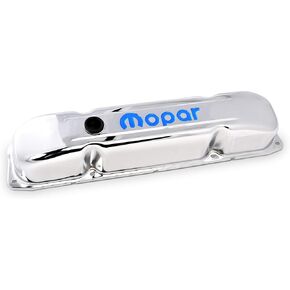 غطاء صمام الأستاذ ، طويل القامة ، محير ، ثقب الاستراحة ، الصلب ، الكروم ، MOPAR B/RB-Series ، زوج