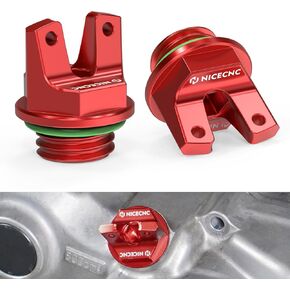قبعة حشو الزيت مع حلقة O متوافقة مع Honda TRX450R KICK Start 2006 2007 2008 2008 ، TRX450ER ELECTRAL Start 2006-2014 RED ، استبدال 15611-KA4-710