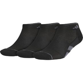 adidas Men's All Day Training Low Cut Socks Engineered for Sport Performance with Targeted Cushioning for Running (3-Pair)