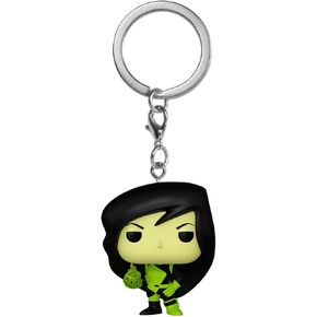 سلسلة مفاتيح Funko Pop: Kim ممكن: Shego - Finyl Figure - فكرة الهدية - البضائع الرسمية - ألعاب للأطفال والكبار - عشاق الرسوم المتحركة/الرسوم المتحركة - نموذج نموذج لهواة الجمع والعرض
