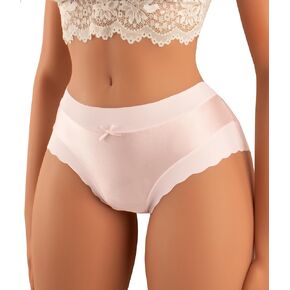 ملخصات HiBluco Women ملخصات الملابس الداخلية Cheeky سراويل داخلية ملساء التغطية الكاملة محبو موسيقى الجاز