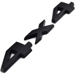 Zorratin Black Matte Gette Metal 4x4 Emblem Badge لجيب Grand Cherokee Leach Liftgate Tailgate 2011-2025