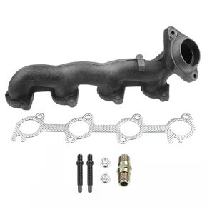 Exhaust Manifold Left Driver Side for 2004 Ford F-150 Heritage for 1999-2003 Ford F-150 for 1999-2002 Ford Expedition for 1999 Ford F-250/ Lobo