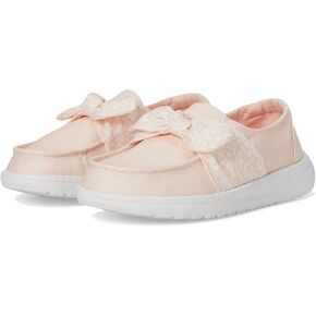 Hey Dude Girls Wendy Bow Prints (Little Kid/Big Kid) Pink 5 Medium