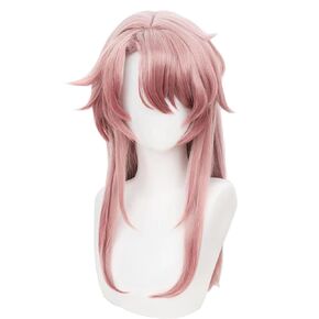 Xiongxiongle 7 مارس / مارس Cosplay Cosplay Pink التدرج الكرز الوردي المقلوب المتوسطة البديلة البديلة للنساء للنساء Cos Cos Game Party Halloween Christmas