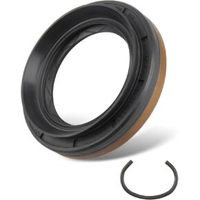 Front Differential Axle Shaft Side Seal Fit for BMW X5 X3 X6 X1 328i xDrive M5 M4 535i, Half Oil Sealing with Lock Ring Replace 31508743675 33107505601 153350101