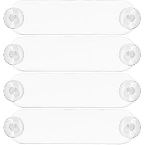 EZ Pass Holder ، ez pass strip strip ، حامل مستجيب مع كوب شفط قوي ، حاملي الزجاج الأمامي لمعظم تمريرات الحصيلة الرئيسية (2pcs)