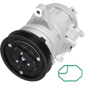 TadaMark Air Conditioner AC Compressor with Clutch Fit for Jeep Wrangler 1999-2006 Grand Cherokee 1999-2004
