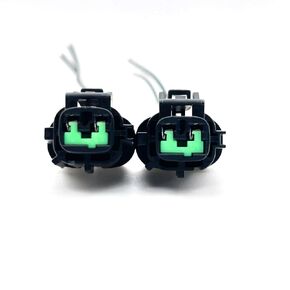 Connector Pigtail Compatible with Nissan Ambient Temperature Sensor - Fits 2002-2021 Models, Part Numbers 1B858, 6185-0865, 6918-1774(2pcs)