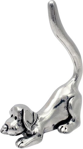 Cat Stretching Ring Holder (Pewter) Yoga Pose in Saudi Arabia